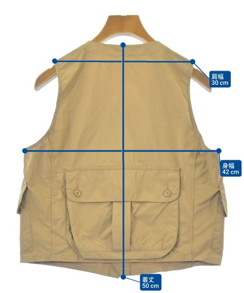 BEAMS BOY（ビームスボーイ）ベスト カーキ サイズ:F レディース/2200617904021