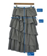 BEAMS BOY（ビームスボーイ）ロング・マキシ丈スカート グレー サイズ:-(S位) レディース/2200622081038