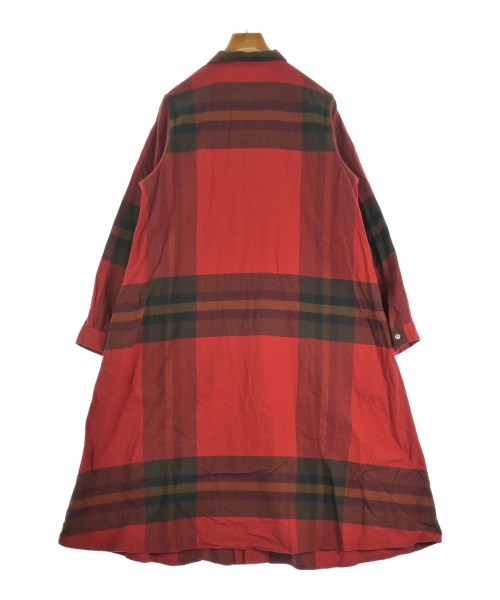 BEAMS BOY（ビームスボーイ）シャツワンピース 赤 サイズ:F レディース/2200612982086