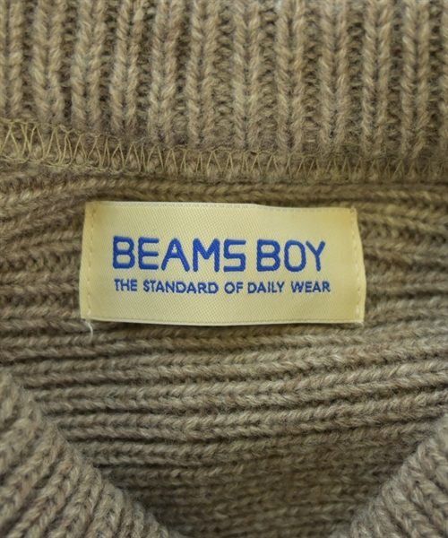 BEAMS BOY（ビームスボーイ）ニット・セーター 茶 サイズ:F レディース/2200628289049