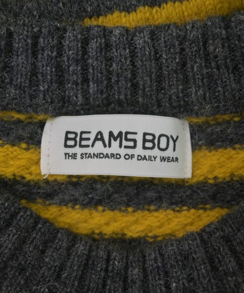 BEAMS BOY（ビームスボーイ）ニット・セーター 黄 サイズ:-(XL位) レディース/2200623666067