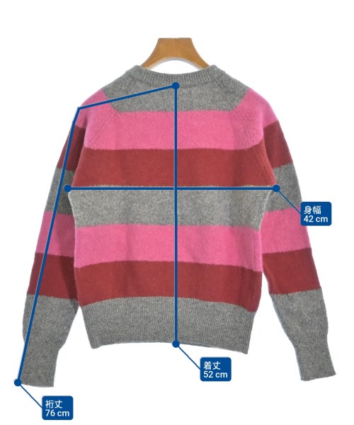 BEAMS BOY（ビームスボーイ）ニット・セーター グレー サイズ:-(M位) レディース/2200618170128