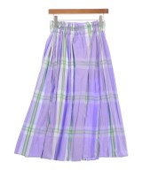 BEAMS BOY（ビームスボーイ）ロング・マキシ丈スカート 紫 サイズ:-(M位) レディース/2200615325071