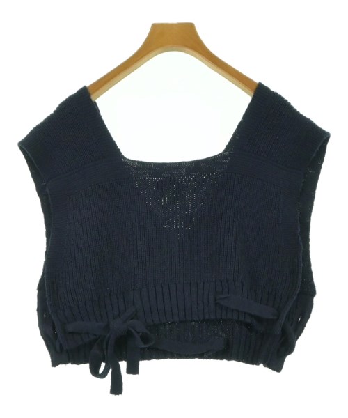 BEAMS BOY（ビームスボーイ）ベスト 紺 サイズ:F レディース/2200626151058