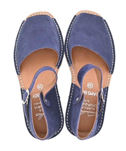 BEAMS BOY（ビームスボーイ）サンダル 紺 サイズ:EU38(24.5cm位) レディース/2200615938110
