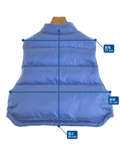 BEAMS BOY（ビームスボーイ）ダウンジャケット/ダウンベスト 青 サイズ:-(M位) レディース/2200618056026