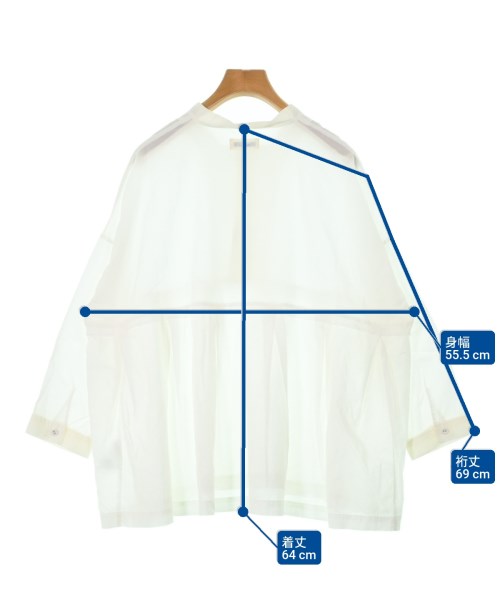 BEAMS BOY（ビームスボーイ）ブラウス 白 サイズ:F レディース/2200618056132