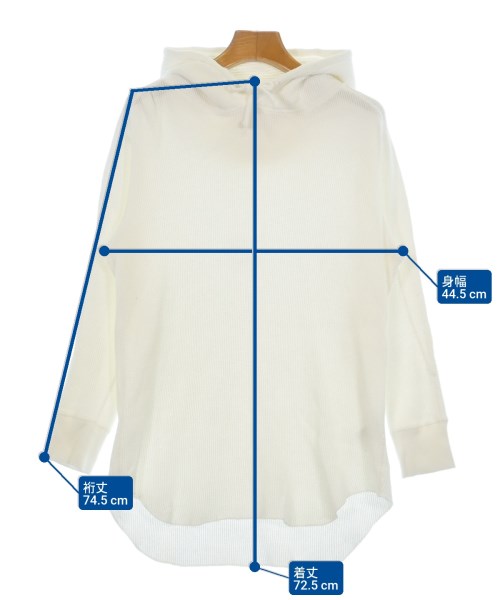 BEAMS BOY（ビームスボーイ）パーカー 白 サイズ:XS レディース/2200630530030