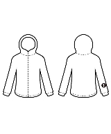 BEAMS BOY（ビームスボーイ）パーカー 白 サイズ:XS レディース/2200630530030