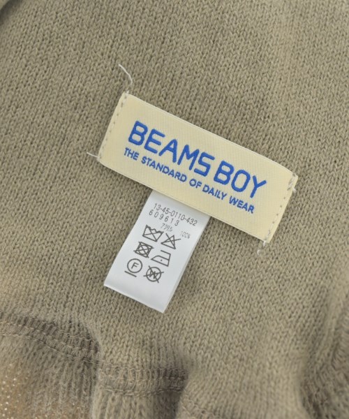 BEAMS BOY（ビームスボーイ）マフラー ベージュ サイズ:- レディース/2200633690038