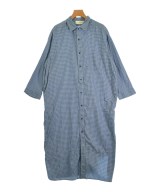 BEAMS BOY（ビームスボーイ）ワンピース 青 サイズ:0(XS位) レディース/2200606701020