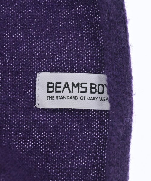 BEAMS BOY（ビームスボーイ）マフラー 紫 サイズ:- レディース/2200609180174
