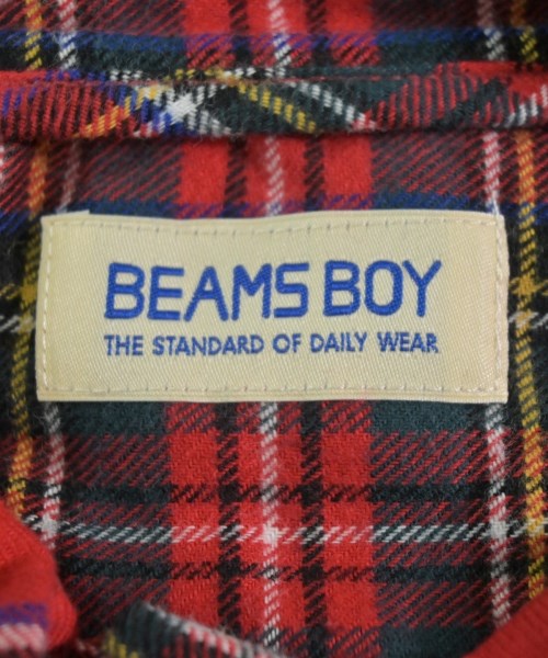 BEAMS BOY（ビームスボーイ）カジュアルシャツ 赤 サイズ:-(XL位) レディース/2200612647091