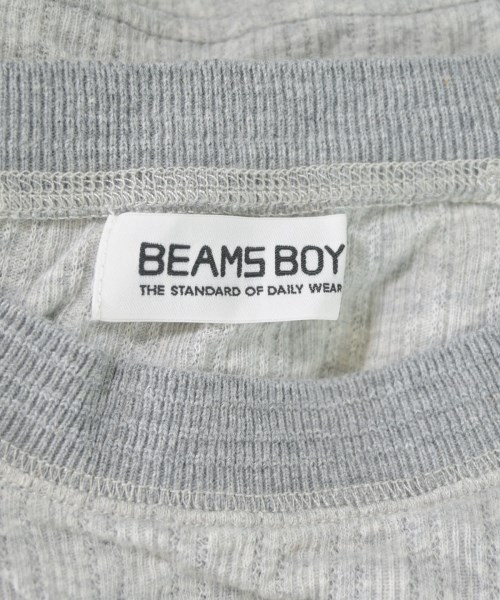 BEAMS BOY（ビームスボーイ）Tシャツ・カットソー グレー サイズ:F レディース/2200618450084