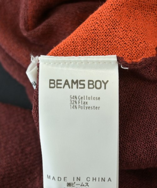 BEAMS BOY（ビームスボーイ）カーディガン 茶 サイズ:F レディース/2200669789027