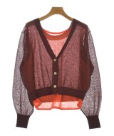 BEAMS BOY（ビームスボーイ）カーディガン 茶 サイズ:F レディース/2200669789027
