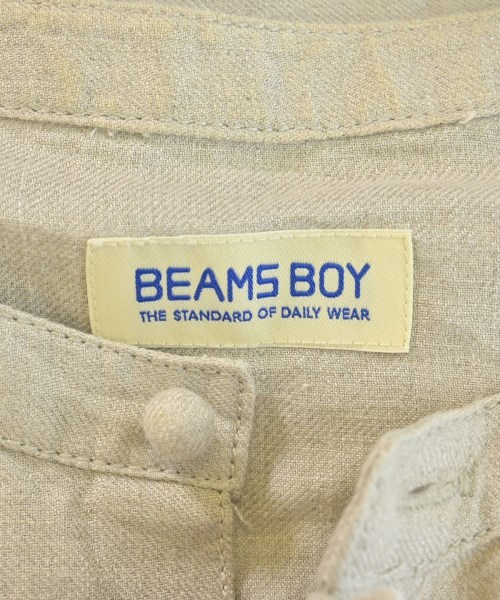 BEAMS BOY（ビームスボーイ）カジュアルシャツ ベージュ サイズ:F レディース/2200675774048