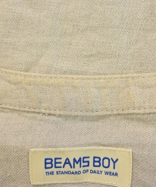 BEAMS BOY（ビームスボーイ）カジュアルシャツ ベージュ サイズ:F レディース/2200675774048