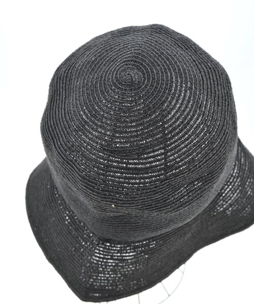 BEAMS BOY（ビームスボーイ）ストローハット 黒 サイズ:- レディース/2200672150098