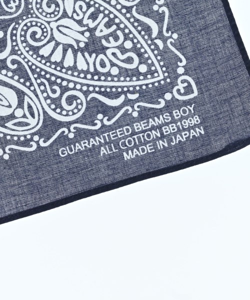 BEAMS BOY（ビームスボーイ）バンダナ・スカーフ 紺 サイズ:- レディース/2200674014060