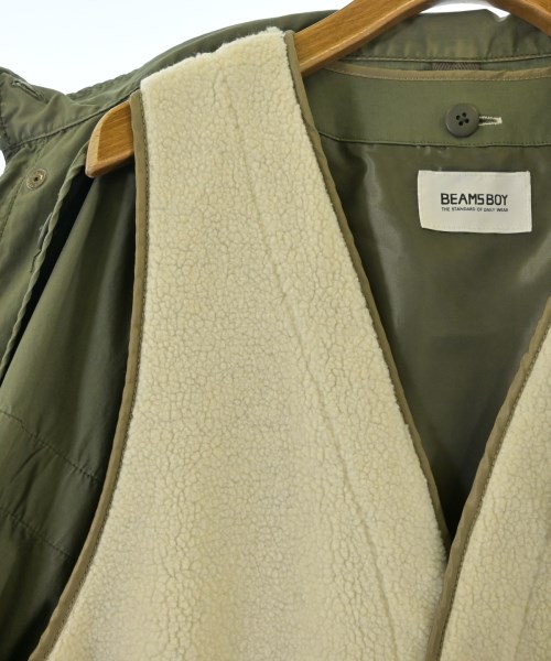 BEAMS BOY（ビームスボーイ）モッズコート カーキ サイズ:F レディース/2200675156011