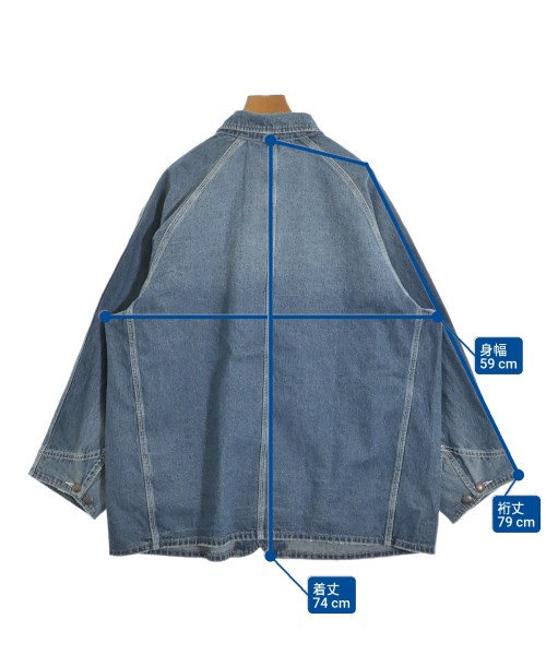 BEAMS BOY（ビームスボーイ）デニムジャケット 青 サイズ:F レディース/2200679574132