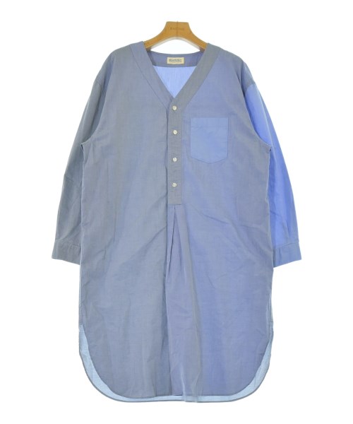 BEAMS BOY(ビームスボーイ)シャツワンピース 青 サイズ:F/2200679597018