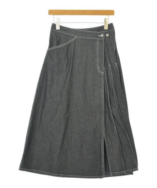 BEAMS BOY(ビームスボーイ)ロング・マキシ丈スカート 黒 サイズ:1(S位)/2200674682030