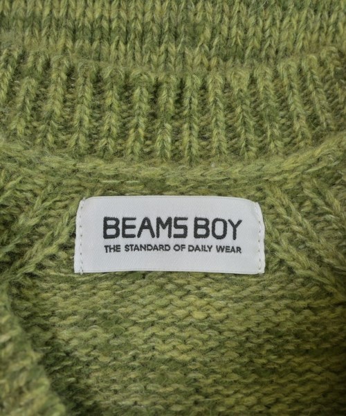 BEAMS BOY（ビームスボーイ）カーディガン 緑 サイズ:F レディース/2200679542155