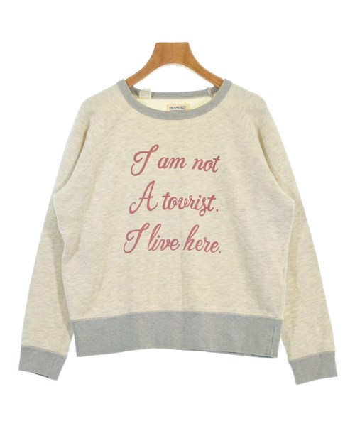 BEAMS BOY(ビームスボーイ)スウェット 白 サイズ:S/2200679985037