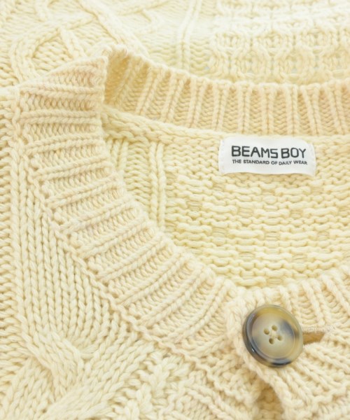 BEAMS BOY（ビームスボーイ）カーディガン ベージュ サイズ:2(M位) レディース/2200674299061