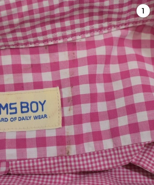 BEAMS BOY（ビームスボーイ）カジュアルシャツ ピンク サイズ:F レディース/2200680991010