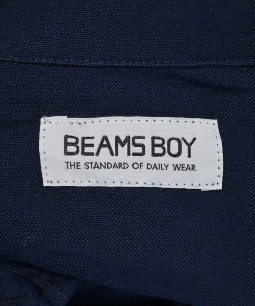 BEAMS BOY（ビームスボーイ）ブラウス 紺 サイズ:F レディース/2200688122348