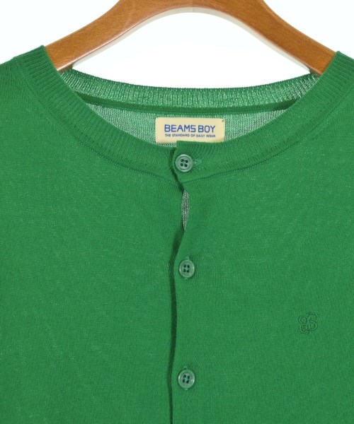 BEAMS BOY（ビームスボーイ）カーディガン 緑 サイズ:0(XS位) レディース/2200693544074