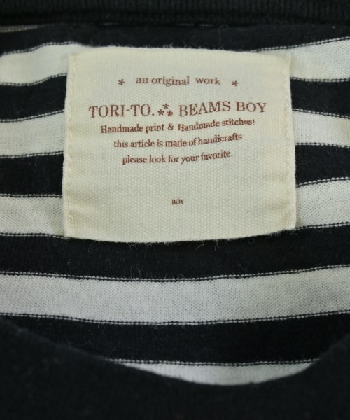 BEAMS BOY（ビームスボーイ）Tシャツ・カットソー 黒 サイズ:-(M位) レディース/2200697467010
