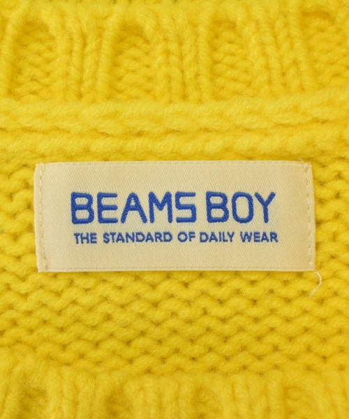 BEAMS BOY（ビームスボーイ）ニット・セーター 黄 サイズ:F レディース/2200653988238