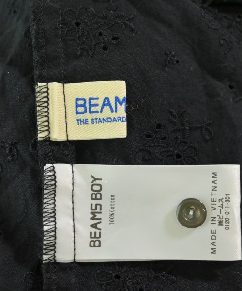 BEAMS BOY（ビームスボーイ）カジュアルシャツ 黒 サイズ:-(L位) レディース/2200657627096