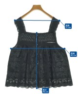 BEAMS BOY（ビームスボーイ）カジュアルシャツ 黒 サイズ:-(L位) レディース/2200657627096