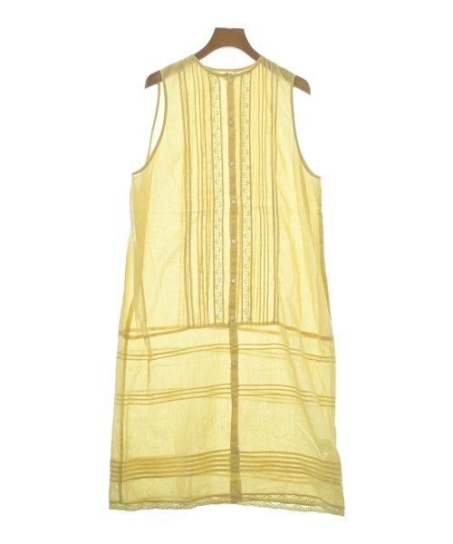 BEAMS BOY(ビームスボーイ)シャツワンピース 黄 サイズ:-(L位)/2200651699051