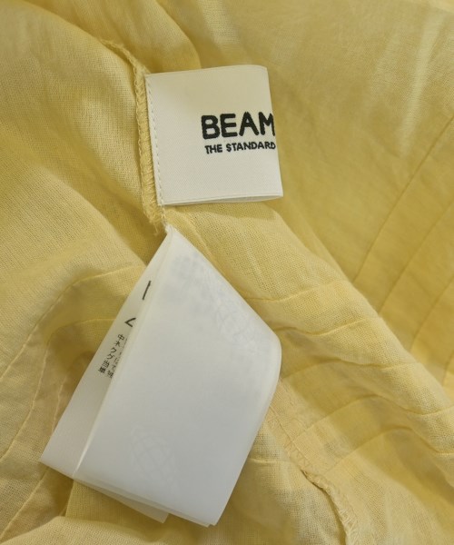 BEAMS BOY（ビームスボーイ）シャツワンピース 黄 サイズ:-(L位) レディース/2200651699051