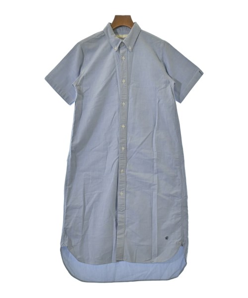 BEAMS BOY(ビームスボーイ)シャツワンピース 青 サイズ:-(XL位)/2200659885036