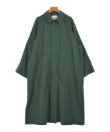 BEAMS BOY（ビームスボーイ）ステンカラーコート 緑 サイズ:F レディース/2200711252646