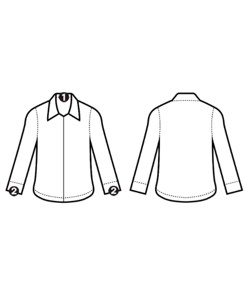 BEAMS BOY（ビームスボーイ）カジュアルシャツ 白 サイズ:F レディース/2200628192035