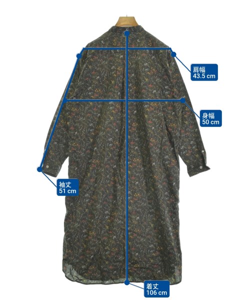 BEAMS BOY（ビームスボーイ）シャツワンピース グレー サイズ:-(M位) レディース/2200628724250