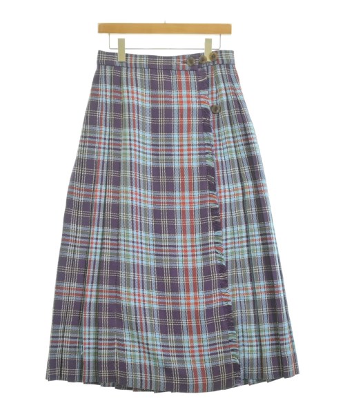 BEAMS BOY(ビームスボーイ)ロング・マキシ丈スカート 紫 サイズ:1(S位)/2200622037103