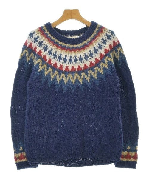 BEAMS BOY(ビームスボーイ)ニット・セーター 紺 サイズ:-(L位)/2200649590018