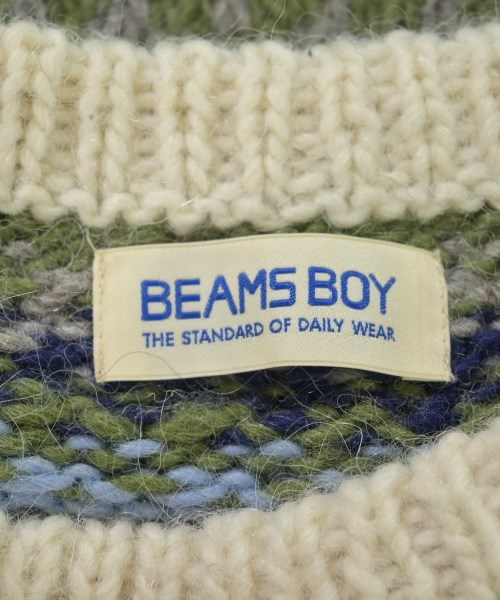 BEAMS BOY（ビームスボーイ）ニット・セーター 白 サイズ:-(L位) レディース/2200649590025