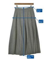 BEAMS BOY（ビームスボーイ）ロング・マキシ丈スカート グレー サイズ:-(M位) レディース/2200641221040
