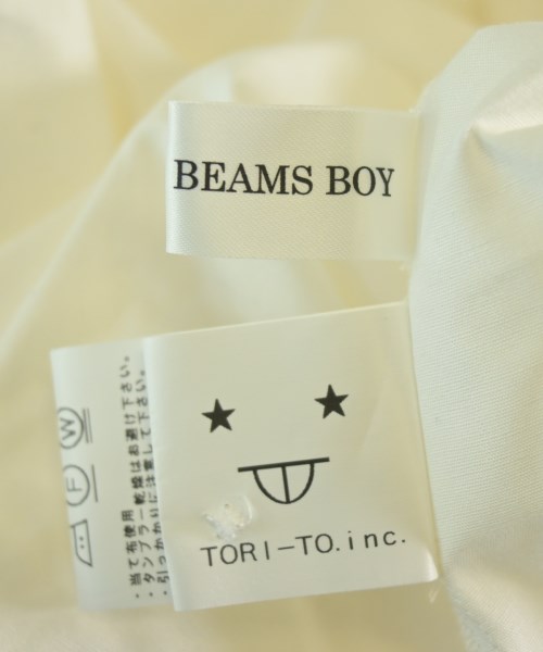 BEAMS BOY（ビームスボーイ）シャツワンピース 白 サイズ:M レディース/2200641692079