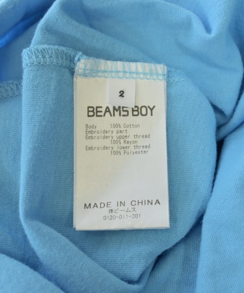 BEAMS BOY（ビームスボーイ）Tシャツ・カットソー 青 サイズ:2(M位) レディース/2200649071036